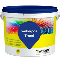 Zaključni omet Trend 1,5 mm beli W001 25 kg Weber