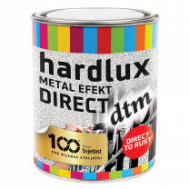 Hardlux lak metal efekt direct dtm 0,9 L črni
