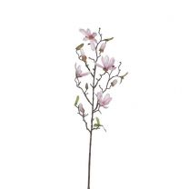 Cvetje umetno Mica, magnolija nežno roza 75 cm, Edel.