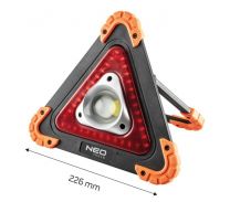Baterijska lučka + opozorilni trikotnik - 69-076 Neo