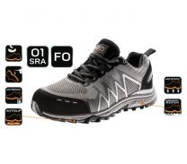 Čevlji nizki Neo O1 SRA sivi št.41