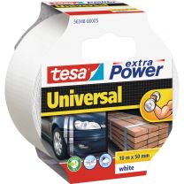Trak lepilni večnamenski Tesa Extra Power Universal, bel, 10m x 50mm